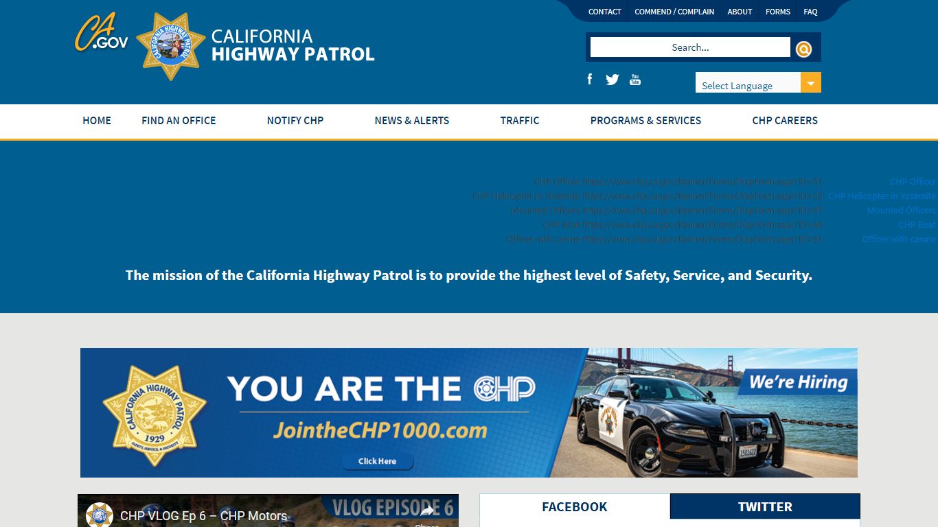 California Highway Patrol [CHP]